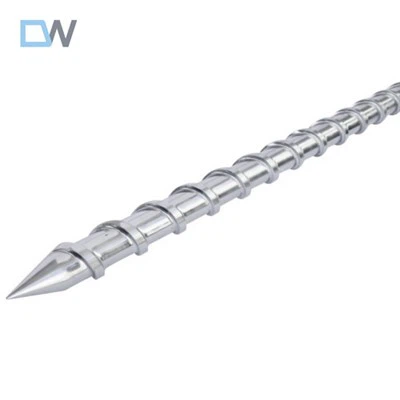 Cilindro de tornillo nitrurado para plásticos de ingeniería general